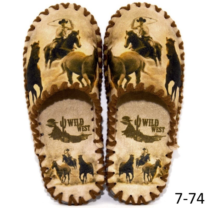 Весели пантофи - Дивият запад
