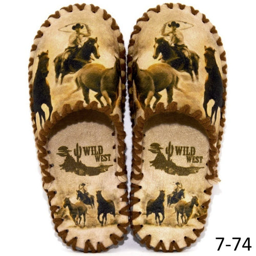 Весели пантофи - Дивият запад