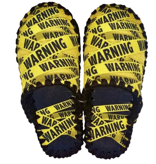 Весели пантофи - WARNING