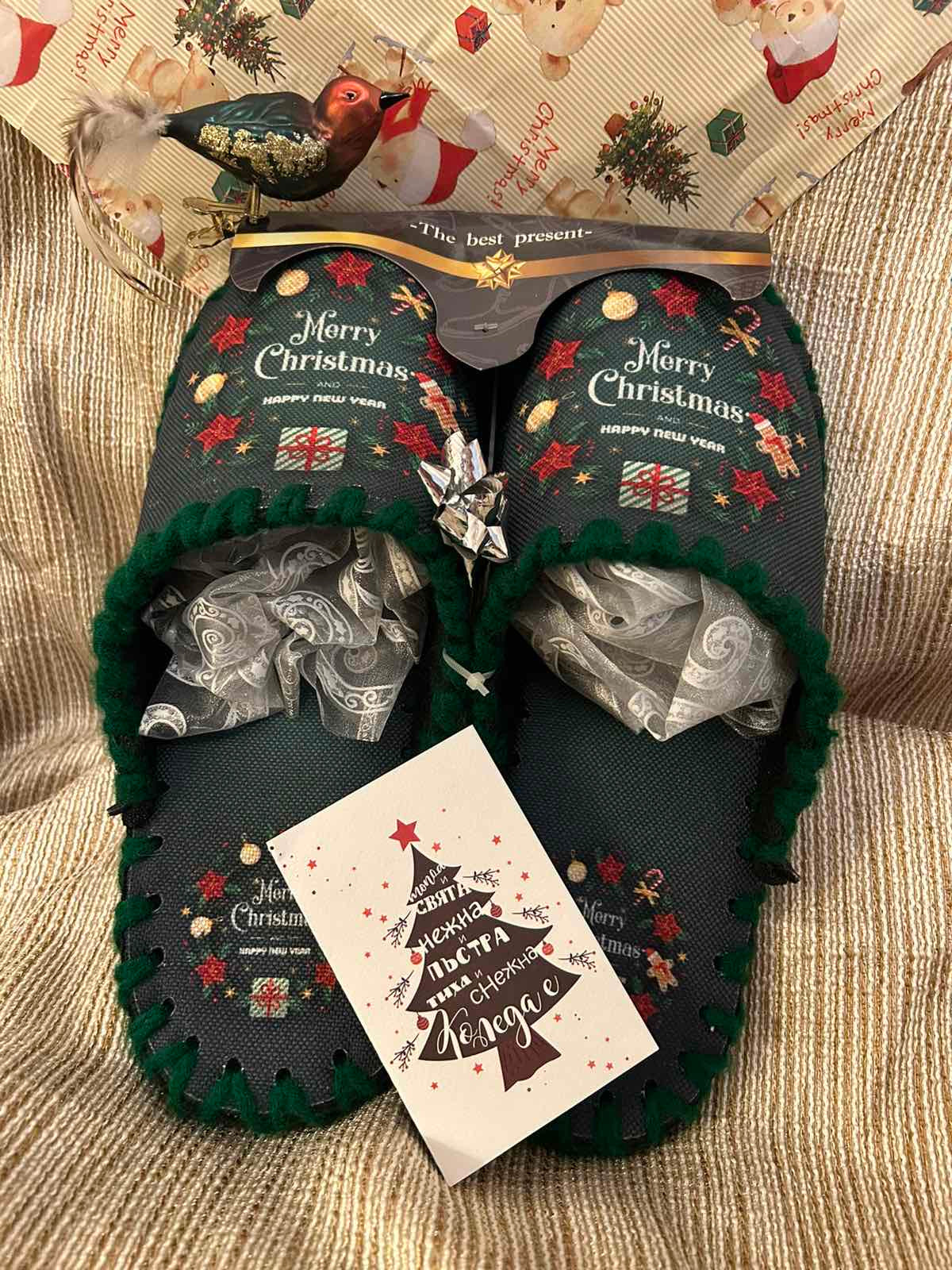 Весели пантофи - Коледа 1