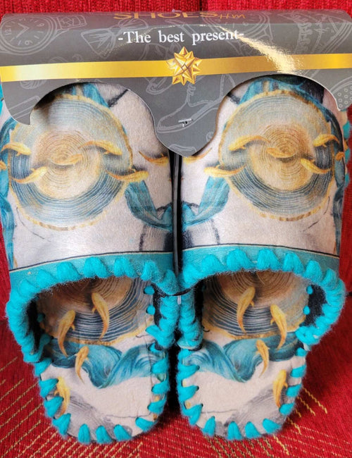 Весели пантофи - Жълти рибки