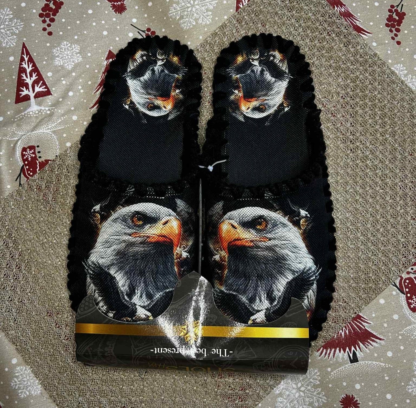 Весели пантофи - Орел черни