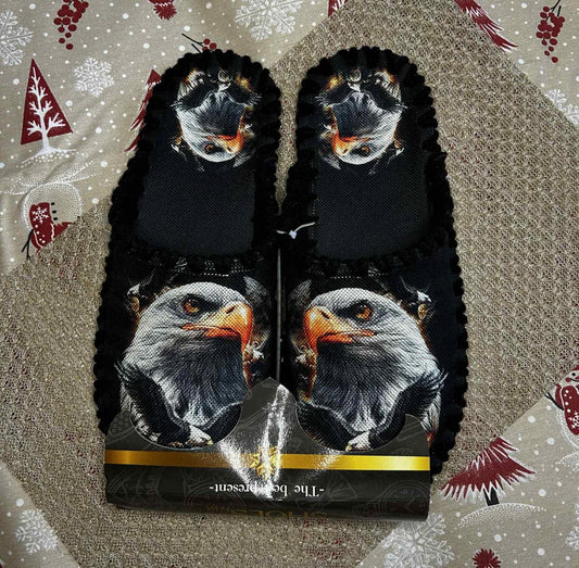 Весели пантофи - Орел черни